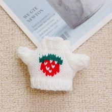 Load image into Gallery viewer, For 14CM Cotton Doll Rompers Cartoon Strawberries Plush Doll Replacement Outfit Playing House Accessories Mini Clothes