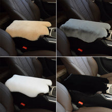 Load image into Gallery viewer, Plush Cushion Car Armrest Console Cover Auto Central Armrest Box Pad Arm Rest Box Soft Car Interior Accessories