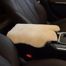 Load image into Gallery viewer, Plush Cushion Car Armrest Console Cover Auto Central Armrest Box Pad Arm Rest Box Soft Car Interior Accessories