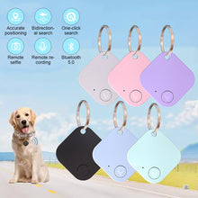 Load image into Gallery viewer, 1PC Square Bluetooth Object Finder Locator Key Bag Mobile Phone Smart Bidirectional Alarm Tracker For IIS And Android