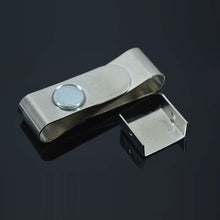 Load image into Gallery viewer, 1PC S Type Stainless Steel Magnetic Chalk Clip Durable Adjustable Storage Clip Billiard Accessories