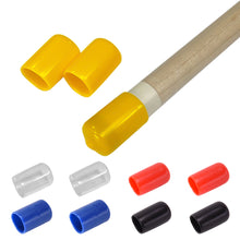 Load image into Gallery viewer, 10PCS 13MM Billiard Cue Head Protective Cover Anti-Collision Anti-Wear Rubber Pool Cue Tip Case Billiard Supplies
