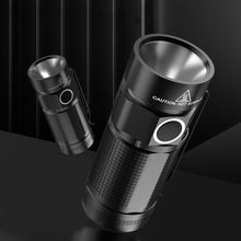 Load image into Gallery viewer, 1PC Lightweight Mini Glare Flashlight With Pen Holder Outdoor Emergency Portable Electric Torch
