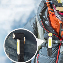 Load image into Gallery viewer, 1PC Multi-Function XPG+COB 90° Folding Corner Flashlight Ultra Bright Fishing Repair Work Headlamp USB Charging