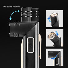 Load image into Gallery viewer, 1PC Multi-Function XPG+COB 90° Folding Corner Flashlight Ultra Bright Fishing Repair Work Headlamp USB Charging