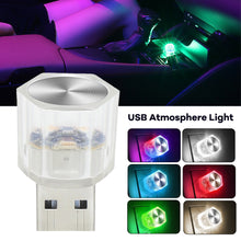 Load image into Gallery viewer, Car USB Interior Ambient Atmosphere Light LED Lights Auto Reading Lamp Decorations Decorative