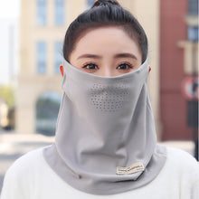 Load image into Gallery viewer, Outdoor Windproof Warm Double-Sided De Velvet Fabric Hanging Ear Mask Full Face Shield Thickened Ski Riding Scarf