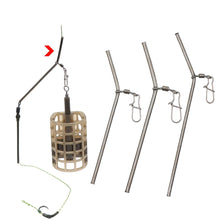 Load image into Gallery viewer, 5PCS Small Copper Tube Balance Carpfishing Line Group Anti-Winding Balance Connector Fishing Gear Accessories
