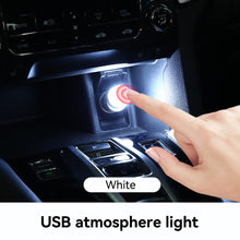 Load image into Gallery viewer, Car USB Interior Ambient Touch Atmosphere Light LED Lights Auto Reading Lamp Decorations Decorative