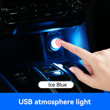 Load image into Gallery viewer, Car USB Interior Ambient Touch Atmosphere Light LED Lights Auto Reading Lamp Decorations Decorative