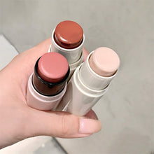 Load image into Gallery viewer, High Gloss Double-ended Blusher Stick Waterproof Long-lasting Moisturizing Natural Brightening Portable Blusher Face Makeup Cosmetics