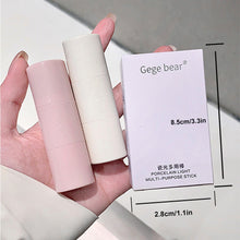 Load image into Gallery viewer, High Gloss Double-ended Blusher Stick Waterproof Long-lasting Moisturizing Natural Brightening Portable Blusher Face Makeup Cosmetics