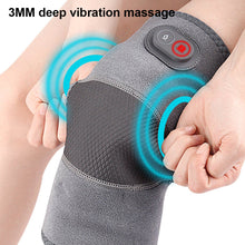 Load image into Gallery viewer, Electric Massage Knee Pads Constant Temperature Hot Compress Vibration Massage Thermal Knee Pads Portable Thermal Protective Gear