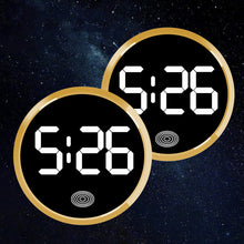Load image into Gallery viewer, LED Luminous Car Clock Automobiles Internal Stick-On Mini Digital Clocks Auto Ornament Accessories