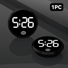Load image into Gallery viewer, LED Luminous Car Clock Automobiles Internal Stick-On Mini Digital Clocks Auto Ornament Accessories