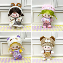 Load image into Gallery viewer, For 20CM Cotton Doll Rompers Cartoon Plush Doll Replacement Outfit Playing House Accessories Mini Clothes