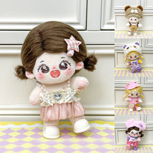 Load image into Gallery viewer, For 20CM Cotton Doll Rompers Cartoon Plush Doll Replacement Outfit Playing House Accessories Mini Clothes