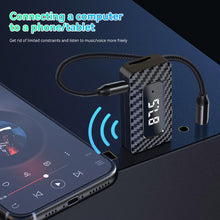 Load image into Gallery viewer, Car USB Transmitter Receiver Handsfree Call Bluetooth 5.3 Power Car Kit Auto Stereo Wireless Audio Adapter FM Radio