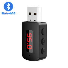 Load image into Gallery viewer, Car Wireless Adapter Bluetooth 5.4 Transmitter Receiver Audio AUX Adapter For Car Audio Music AUX Handsfree Headset