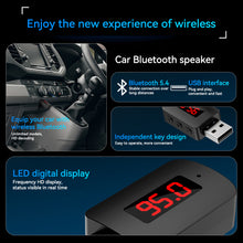 Load image into Gallery viewer, Car Wireless Adapter Bluetooth 5.4 Transmitter Receiver Audio AUX Adapter For Car Audio Music AUX Handsfree Headset