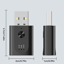 Load image into Gallery viewer, Car USB Transmitter Receiver Handsfree Call Bluetooth 5.3 Power Car Kit Auto Stereo Wireless Audio Adapter FM Radio