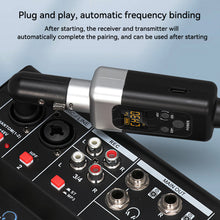 Load image into Gallery viewer, 2.4G Wireless Microphone Converter XLR Transmitter And Receiver For Dynamic Microphone Guitar Receiver Transmission Adapter