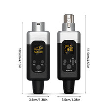 Load image into Gallery viewer, 2.4G Wireless Microphone Converter XLR Transmitter And Receiver For Dynamic Microphone Guitar Receiver Transmission Adapter