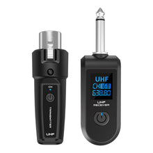 Load image into Gallery viewer, Dynamic Microphone Wireless Microphone Converter XLR Transmitter and Receiver Microphone Wireless System