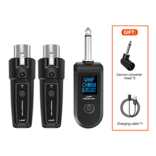 Load image into Gallery viewer, Dynamic Microphone Wireless Microphone Converter XLR Transmitter and Receiver Microphone Wireless System