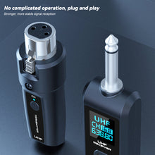 Load image into Gallery viewer, Dynamic Microphone Wireless Microphone Converter XLR Transmitter and Receiver Microphone Wireless System