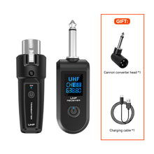 Load image into Gallery viewer, Dynamic Microphone Wireless Microphone Converter XLR Transmitter and Receiver Microphone Wireless System