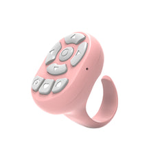 Load image into Gallery viewer, 8 Buttons Portable Blutooth Remote Control Scrolling Finger Mobile Phone Video Control Selfie Stick Automatic Page Fingertip Camera Controller