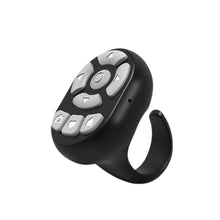 Load image into Gallery viewer, 8 Buttons Portable Blutooth Remote Control Scrolling Finger Mobile Phone Video Control Selfie Stick Automatic Page Fingertip Camera Controller