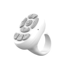 Load image into Gallery viewer, 8 Buttons Portable Blutooth Remote Control Scrolling Finger Mobile Phone Video Control Selfie Stick Automatic Page Fingertip Camera Controller