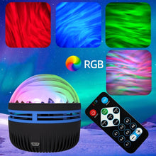 Load image into Gallery viewer, Remote Control Car Multifunction LED Light Projection Night Light Starry Sky Bedside Atmosphere Lamp Rotating Stage Light Projector Lamp