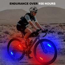 Load image into Gallery viewer, Waterproof Bicycle Spoke Light Road Bike Wheel Lights Night Riding Safety Warning Spokes Lamp Bike Decor Bicycle Accessories