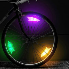 Load image into Gallery viewer, Waterproof Bicycle Spoke Light Road Bike Wheel Lights Night Riding Safety Warning Spokes Lamp Bike Decor Bicycle Accessories