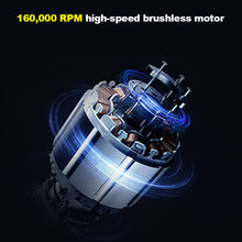 Load image into Gallery viewer, 160000RPM USB Rechargeable Electric Air Blower Turbo Jet Fan Brushless Motor High-Speed Turbo Violent Fan Powerful Dust Blower