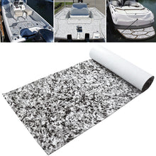 Load image into Gallery viewer, 2.4M Self-Adhesive EVA Foam Boat Marine Flooring Faux Teak Decking Sheet Striped Yacht Mat Decking Boat EVA Foam Floor Mat