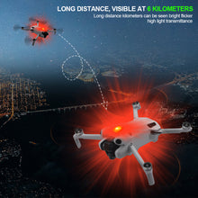 Load image into Gallery viewer, Universal Motorcycle LED Drone Strobe Light Mini Warning Signal Light Turn Signal Indicator for DJI Avata/Mavic 3 Pro