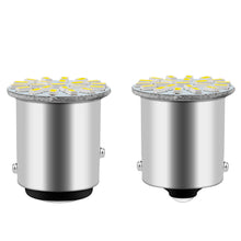 Load image into Gallery viewer, 12V Motorcycle Car Turn Signal Light BA15S 1156 BAY15D 1157 LED Bulbs White Auto Tail Reverse Brake Parking Backup Lamps