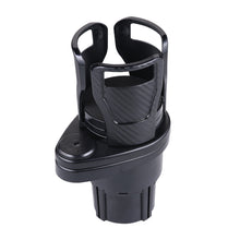 Load image into Gallery viewer, 360° Rotatable Multifunctional Car Cup Holder Expander For Car Adapter Adjustable Dual Cup Holder With Phone Holder Aromatherapy Organizer