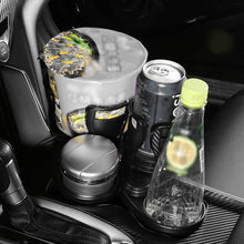 Load image into Gallery viewer, 360° Rotatable Multifunctional Car Cup Holder Expander For Car Adapter Adjustable Dual Cup Holder With Phone Holder Aromatherapy Organizer