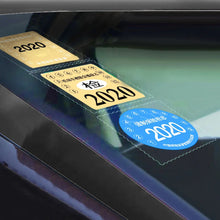 Load image into Gallery viewer, 3pcs Car Windshield Electrostatic Stickers PVC Car Static Sticker Transparent Windscreen Decal Decor Auto Interior Accessories