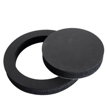 Load image into Gallery viewer, 4Pcs Universal 6.5" Car Speaker Sound Insulation Ring Cotton Bass Door Trim Soundproof Foam Auto Interior Accessories