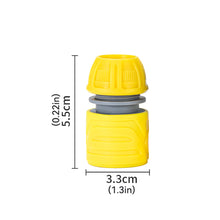 Load image into Gallery viewer, 1/2” End Garden Quick Hose Connector Double Male Hose Coupling Joint Adapter For Hose Pipe Tube Water Gun Spray Nozzle