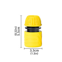 Load image into Gallery viewer, 1/2” End Garden Quick Hose Connector Double Male Hose Coupling Joint Adapter For Hose Pipe Tube Water Gun Spray Nozzle