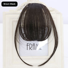 Load image into Gallery viewer, Synthetic Natural Forehead Ins Hair Fake Fringes Air Bangs Wig Female Piece Real Comic Flush Bangs Invisible Wig