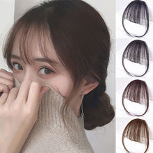 Load image into Gallery viewer, Synthetic Natural Forehead Ins Hair Fake Fringes Air Bangs Wig Female Piece Real Comic Flush Bangs Invisible Wig