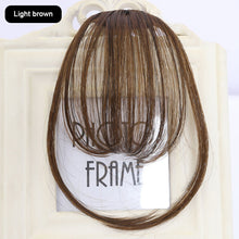 Load image into Gallery viewer, Synthetic Natural Forehead Ins Hair Fake Fringes Air Bangs Wig Female Piece Real Comic Flush Bangs Invisible Wig